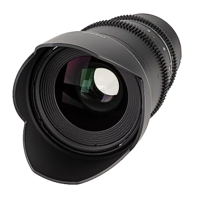 Bild av Samyang MF 35 mm T1,5 VDSLR MK2 Sony E ljusstark vidvinkel cine och videoobjektiv för Mount, fast brännvidd, Follow Focus tandkransar fullformat APS C, 8K upplösning