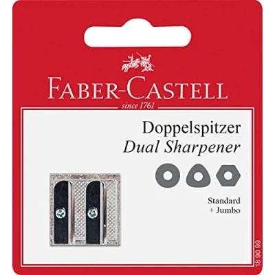 Bild av Faber Castell 50 34 metal twin sharpener set of 1