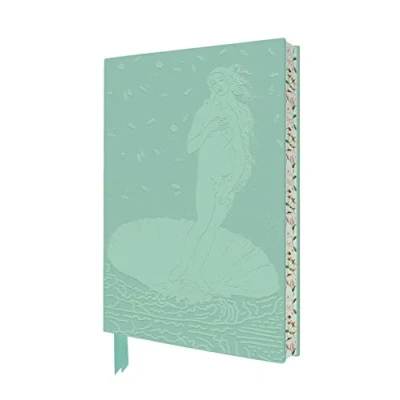 Bild av Sandro Botticelli: The Birth of Venus Artisan Art Notebook (Flame Tree Journals): Unser hochwertiges, liniertes Blankbook mit Softcovereinband aus ... künstlerisch gestaltetem Buchschnitt