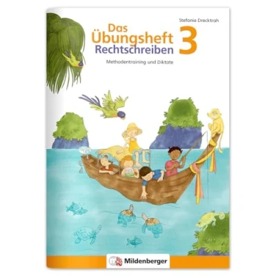 Bild av Das Übungsheft Rechtschreiben 3: Methodentraining und Diktate, Deutsch, Klasse 3