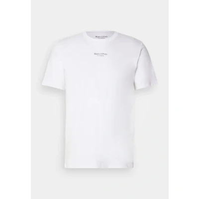 Bild av Marc O&#039;Polo Short Sleeve LOGO Print Tshirt bas, Storlek: Small, White
