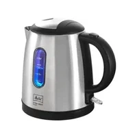 Bild av Melitta Prime Aqua Mini Top elektrisk vattenkokare: stilren och enkel design. Ett snabbt, säkert bekvämt sätt att koka vatten på. Rostfritt stål