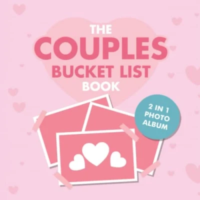 Bild av The Couples Bucket List Book: 101 Unique Date Night Ideas and Activities for ( 2 in 1 Photo Album)