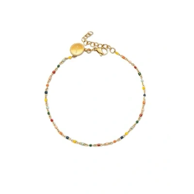 Bild av Singularu Armband goldcoloured multi coloured, Storlek: One Size, Gold coloured