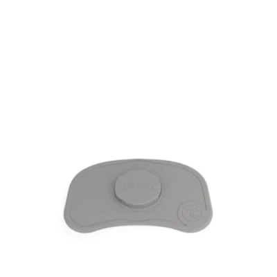 Bild av Twistshake Click Mat Mini 31 x 17 cm Halkfri matningsunderlägg för de flesta barnstolsbrickor, bordstablett, starkt sug, BPA fri, 6+ månader, grå D2C