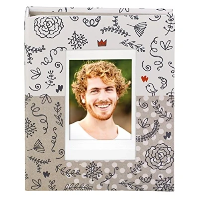 Bild av Fujifilm instax mini fickalbum för 80 minibilder, ornament