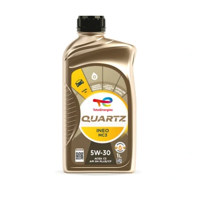 Bild av Total Quartz Ineo MC3 5W 30 1I Huile moteur 2166254 BMW: 4 Gran Coupe, X3, 3 Berline, MERCEDES BENZ: Classe E CLA A