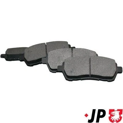 Bild av JP GROUP 1563700610 Jeu de plaquettes frein Essieu arrière contact signal d&#039;usure exclu FORD: KUGA 1, MONDEO 4, S Max Mk1