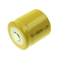 Bild av Mexcel D 1/2D2200 Specialbatteri 1/2 Flat Top NiCd 1,2 V 2200 mAh