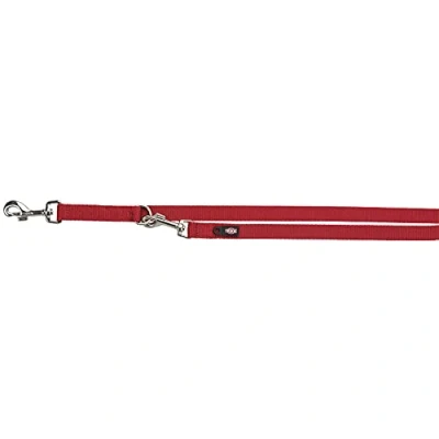 Bild av Trixie Premium adjustable leash double layered M L: 2.00 m/20 mm red