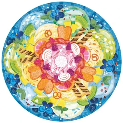 Bild av Ravensburger Circle Of Colors Ice Cream Pussel 500 Bitar