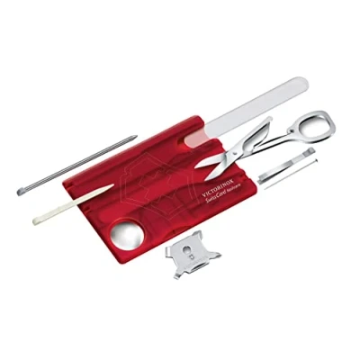 Bild av Victorinox, Multitool Karte, Swiss Card Nailcare, Taschenmesser, in Kreditkartenformat, 13 Funktionen, Schraubendreher 3 mm, 5 mm