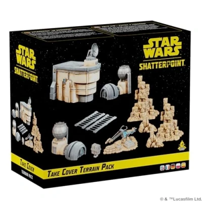 Bild av Atomic Mass Games Star Wars: Shatterpoint i skyddet! Terrängset förlängning Bordsskiva 2 spelare Från 14 år 90120 minuter Tyska Flerspråkig