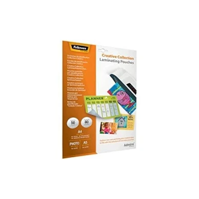 Bild av Fellowes Admire easymove lamineringspåse Creative Collection Laminating Pouch (Pack of 50)