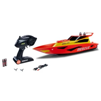 Bild av Carson 500108058 RC Rescue 2.4G 100% RTR fjärrstyrd båt, leksak för barn och vuxna, inklusive fjärrkontroll