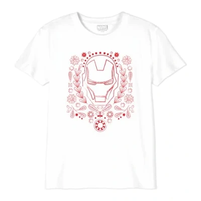 Bild av Marvel T shirt för pojkar, Vitt och blått, 10 �r