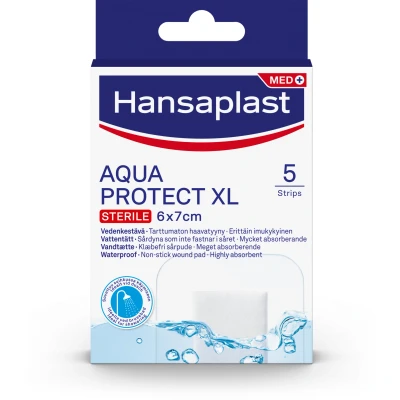 Bild av Hansaplast Aqua protect XL 6x7cm 5 st