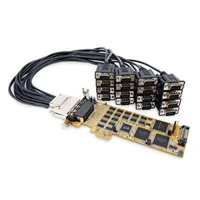 Bild av StarTech.com 16 Port PCI Express Serial Card High Speed PCIe expansion module