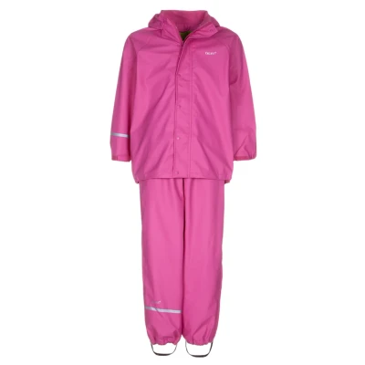 Bild av Celavi SET Unisex Regnbyxor för barn, Storlek: 110, Real pink