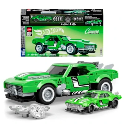 Bild av Hot Wheels Brick Shop Speed Series 1968 Camaro