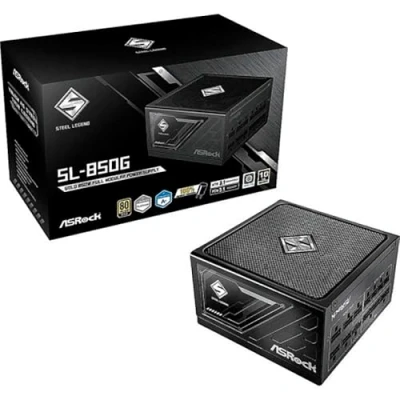 Bild av ASRock SL 850G Strömförsörjning 850 Watt 135 mm ATX 3.1 80 Plus Gold certificate