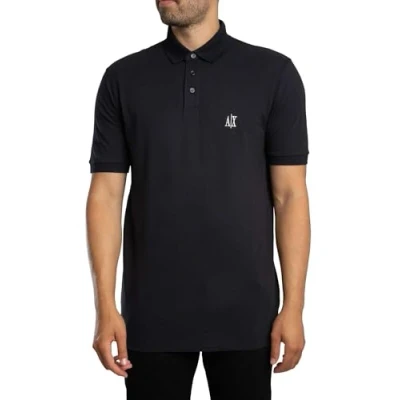 Bild av Armani Exchange Icon Project, broderad logotyp, ptröja, blå, M, Djup marinblå, M