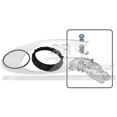 Bild av 3RG 81639 Joint d&#039;étanchéité, palpeur de réservoir RENAULT: TWINGO 1, Scénic MEGANE 2