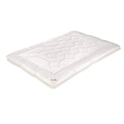 Bild av PARADIES Anela Varietta Bio 4 säsongsöverkast 135 x 200 cm året runt filt, Öko Tex certifierad standard 100 klass 1, medicinskt testad