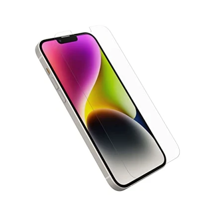 Bild av OtterBox Alpha Glass skärmskydd för iPhone 14 Plus/iPhone 13 Pro Max, härdat glas, x3 repskydd, Klarar fall upp till 90cm, antimikrobiellt skydd, Utan retailförpackning