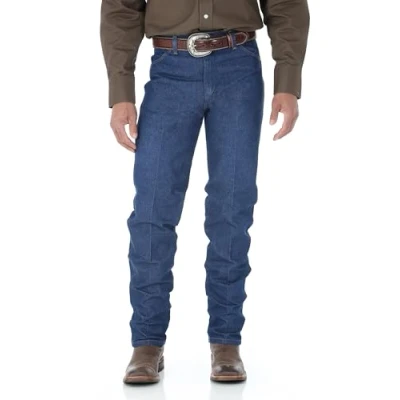 Bild av Wrangler Herr retro avslappnad passform bootcut jeans, Stel indigo, 33W / 44L