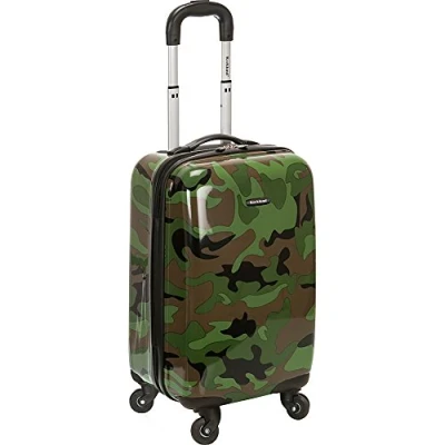 Bild av Rockland Safari hård sida spinner hjul bagage, Kamouflage, En storlek, Melbourne expanderbart bagage