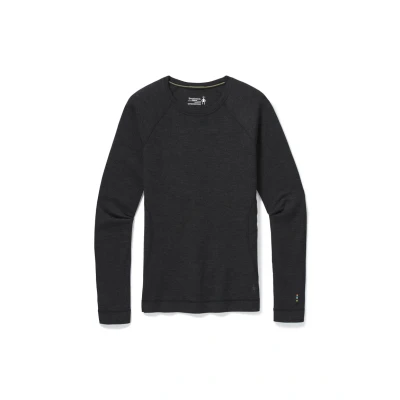 Bild av Smartwool Classic Thermal Merino BASE Layer CREW Långärmad tröja, Storlek: XL, Charcoal heather