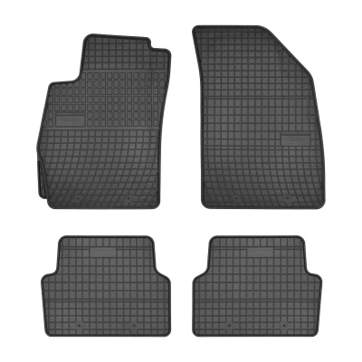 Bild av FROGUM 0697 Ensemble de tapis sol Caoutchouc avant et arrière 4 noir Sur mesure