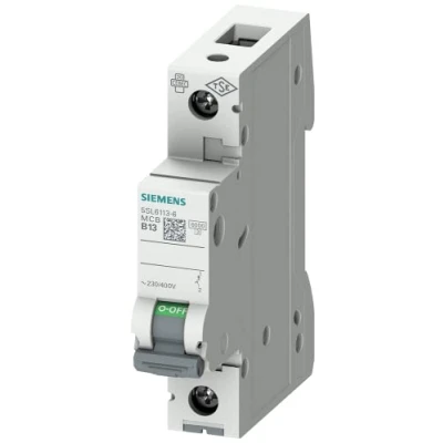 Bild av Siemens 5SL6113 6 1 polig kretsbrytare 13 A 230 V, 400 V