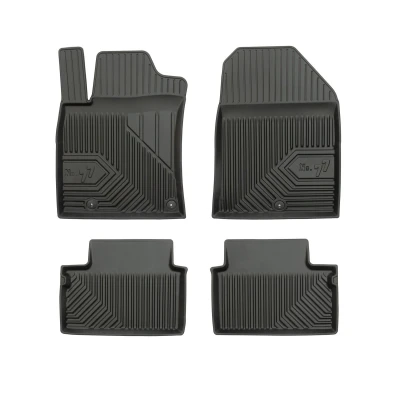 Bild av FROGUM No. 77 77409521 Ensemble de tapis sol Caoutchouc avant et arrière 4 noir Sur mesure