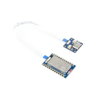 Bild av Waveshare RP2040 BLE utvecklingstavla med USB port adapter bräda, baserad på raspberry pi mikrostyrenhet RP2040, stöder Bluetooth 5.1 dubbelt läge