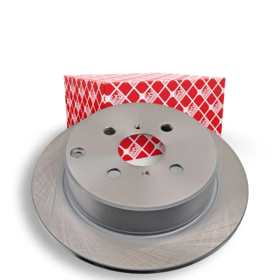 Bild av FEBI BILSTEIN 27234 Disque de frein Essieu arrière 269 9 4 100 plein revêtu TOYOTA: Corolla Verso, IX 3/5 portes, Yaris I portes