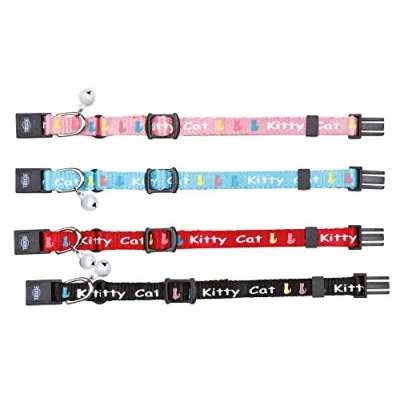 Bild av Trixie Kitten collar with motif set assorted colours