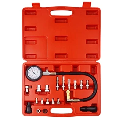 Bild av 20 st dieselmotor kompression fordonstestare kit verktygssats 0 1000 PSI0737123870516