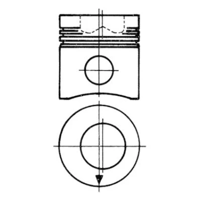 Bild av Rep.sats, kolv/cylinderfoder Kolbenschmidt 90730960
