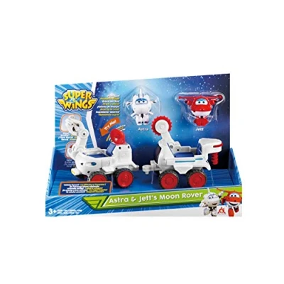 Bild av Super Wings EU720840A Astra&#039;s Moon Rover (Transform a Bot 2&quot;) Lekfigur Lekfordon, flerfärgad