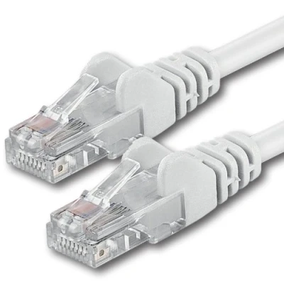 Bild av 20m vit 1 stycke (PACK) CAT.6 CAT6 Ethernet LAN nätverkskabel 1000Mbit / s patchkabel