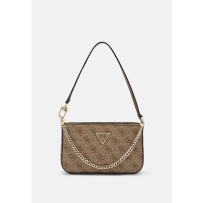 Bild av Guess Noelle MINI TOP ZIP Shoulder Handväska, Storlek: One Size, Latte/brown