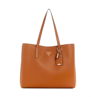 Bild av Guess Meridian Girlfriend TOTE Shoppingväska, Storlek: One Size, Cognac