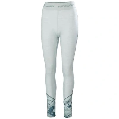 Bild av Helly Hansen LIFA Merino medelvikt grafisk baslager byxor, 490 kaktus stjärna pixel apop, XS