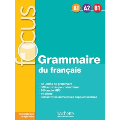 Bild av Focus Grammaire du français (A1 A2 B1): : + CD audio MP3 Parcours digital