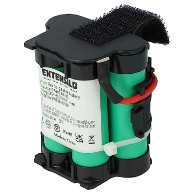 Bild av EXTENSILO batteri kompatibelt med McCulloch ROB R1000, R800, R600 gräsklippare, robotgräsklippare ersättningsbatteri (2 500 mAh, 18 V, Li Ion)