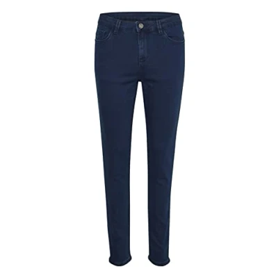Bild av Kaffe Kavicky Jeans Skinny Fit, Storlek: 36, Dark blue denim