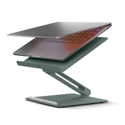 Bild av Native Union Desk laptopstativ höjdjusterbart ergonomiskt datorstativ kompatibelt med MacBook Air/Pro, iPad, Dell, HP, Microsoft Surface och bärbara datorer surfplattor upp till 5 kg