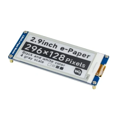 Bild av Waveshare 2.9 Inch E Paper Display Panel Module Kit 296x128 Resolution Ink Electronic Screen for Raspberry Pi/Jetson Nano/Arduino/STM32 Support Partial Refresh SPI Interface
